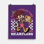 Game Mascot Hearts Key-None-Matte-Poster-Studio Mootant