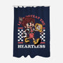 Game Mascot Hearts Key-None-Polyester-Shower Curtain-Studio Mootant