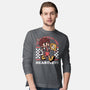 Game Mascot Hearts Key-Mens-Long Sleeved-Tee-Studio Mootant