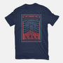 The Upside Down Is Watching You-Womens-Fitted-Tee-NMdesign