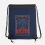 The Upside Down Is Watching You-None-Drawstring-Bag-NMdesign
