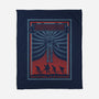 The Upside Down Is Watching You-None-Fleece-Blanket-NMdesign