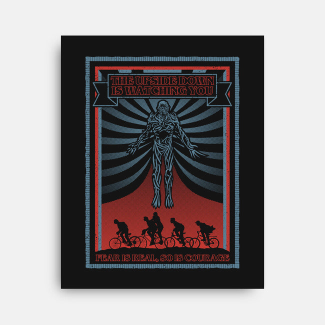 The Upside Down Is Watching You-None-Stretched-Canvas-NMdesign