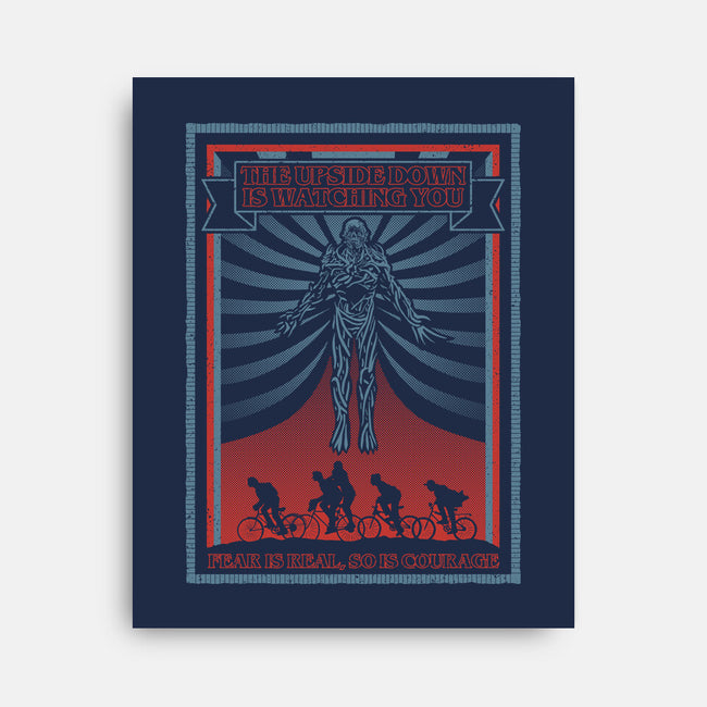 The Upside Down Is Watching You-None-Stretched-Canvas-NMdesign