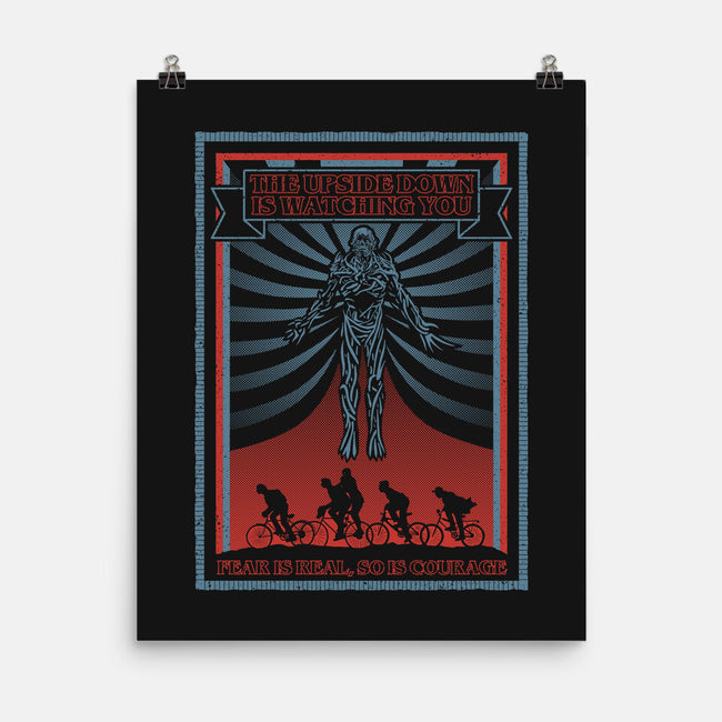 The Upside Down Is Watching You-None-Matte-Poster-NMdesign