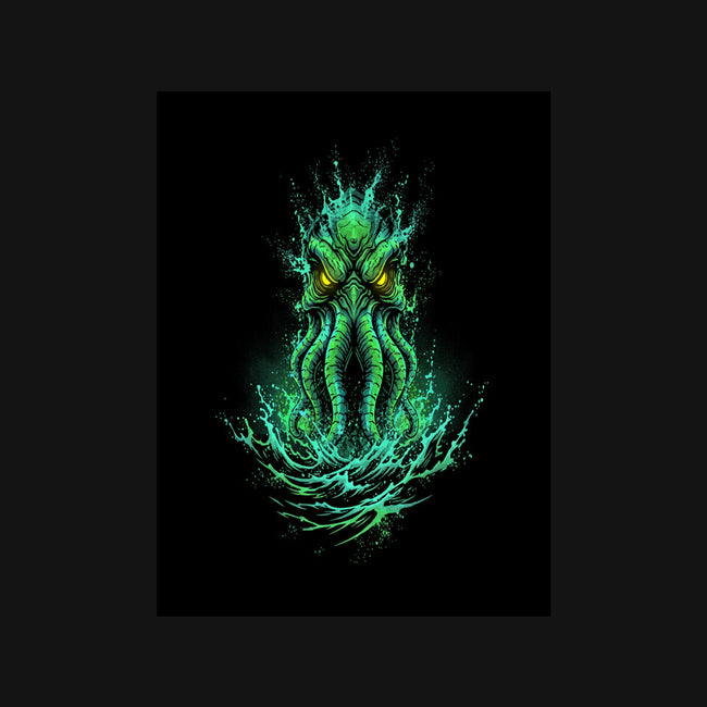 Eldritch Depths-None-Fleece-Blanket-LILIVIA
