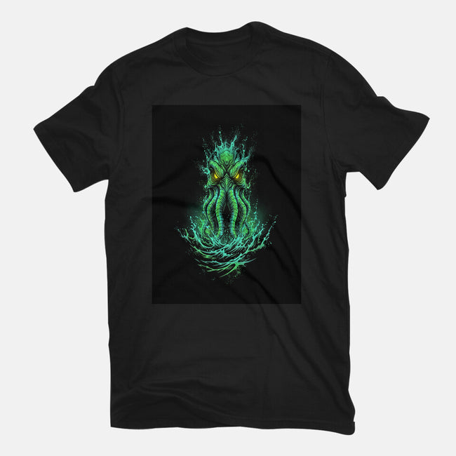 Eldritch Depths-Womens-Fitted-Tee-LILIVIA
