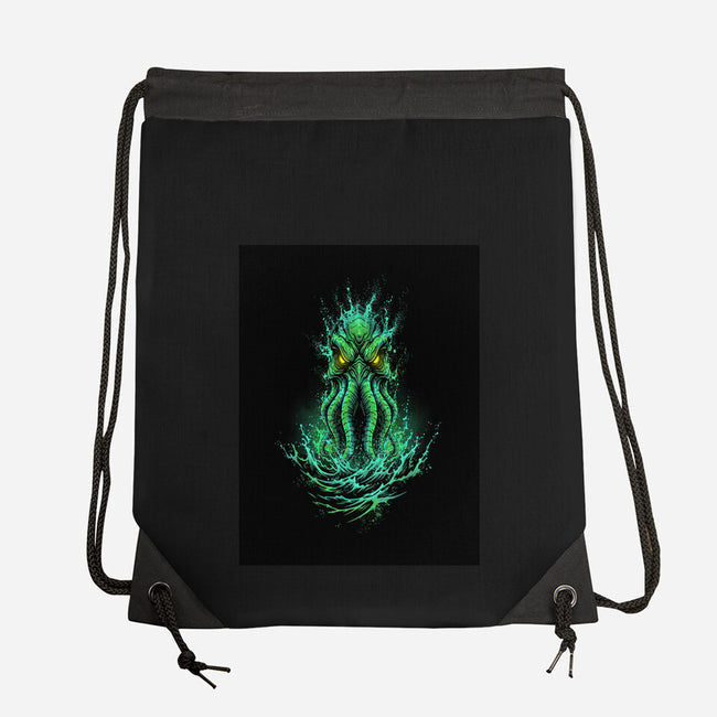 Eldritch Depths-None-Drawstring-Bag-LILIVIA