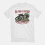 Too Tired To Destroy-Womens-Fitted-Tee-glitchygorilla