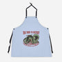 Too Tired To Destroy-Unisex-Kitchen-Apron-glitchygorilla