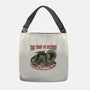 Too Tired To Destroy-None-Adjustable Tote-Bag-glitchygorilla