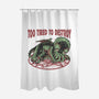 Too Tired To Destroy-None-Polyester-Shower Curtain-glitchygorilla