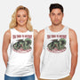 Too Tired To Destroy-Unisex-Basic-Tank-glitchygorilla