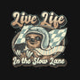 Live Life In The Slow Lane-Baby-Basic-Onesie-glitchygorilla