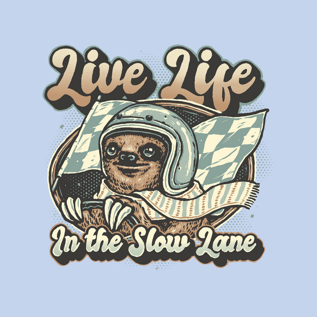 Live Life In The Slow Lane-Unisex-Kitchen-Apron-glitchygorilla