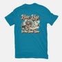Live Life In The Slow Lane-Womens-Fitted-Tee-glitchygorilla