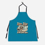 Live Life In The Slow Lane-Unisex-Kitchen-Apron-glitchygorilla