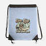 Live Life In The Slow Lane-None-Drawstring-Bag-glitchygorilla