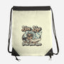 Live Life In The Slow Lane-None-Drawstring-Bag-glitchygorilla