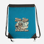 Live Life In The Slow Lane-None-Drawstring-Bag-glitchygorilla