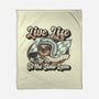 Live Life In The Slow Lane-None-Fleece-Blanket-glitchygorilla