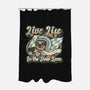 Live Life In The Slow Lane-None-Polyester-Shower Curtain-glitchygorilla