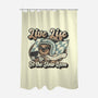 Live Life In The Slow Lane-None-Polyester-Shower Curtain-glitchygorilla