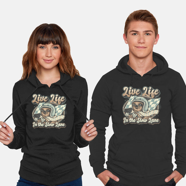 Live Life In The Slow Lane-Unisex-Pullover-Sweatshirt-glitchygorilla
