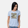 Live Life In The Slow Lane-Womens-Basic-Tee-glitchygorilla