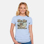 Live Life In The Slow Lane-Womens-Fitted-Tee-glitchygorilla