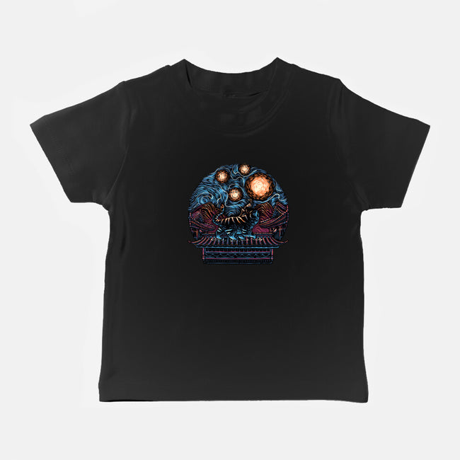 Glow Of The Honmoon-Baby-Basic-Tee-glitchygorilla