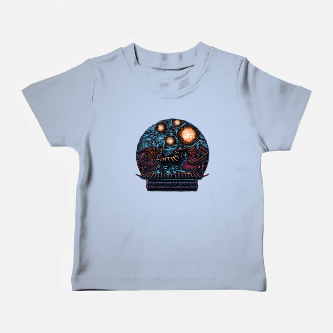 Glow Of The Honmoon-Baby-Basic-Tee-glitchygorilla
