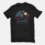 Glow Of The Honmoon-Womens-Fitted-Tee-glitchygorilla