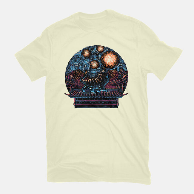 Glow Of The Honmoon-Mens-Basic-Tee-glitchygorilla
