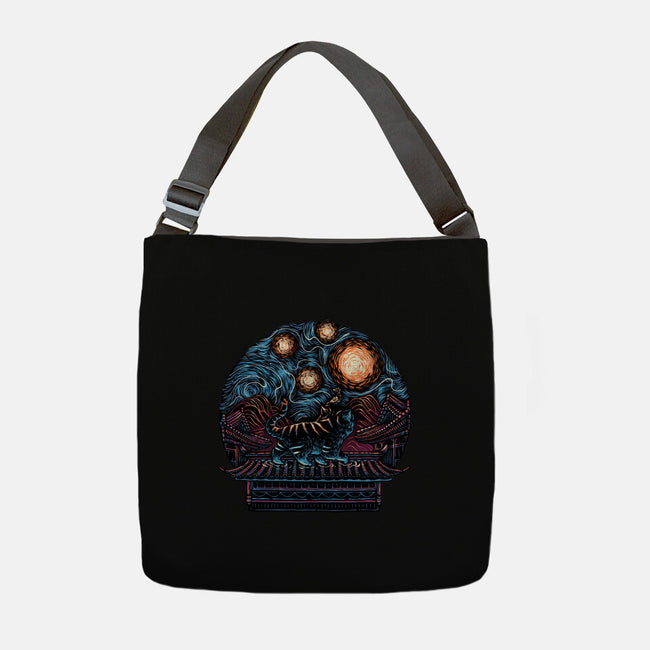 Glow Of The Honmoon-None-Adjustable Tote-Bag-glitchygorilla