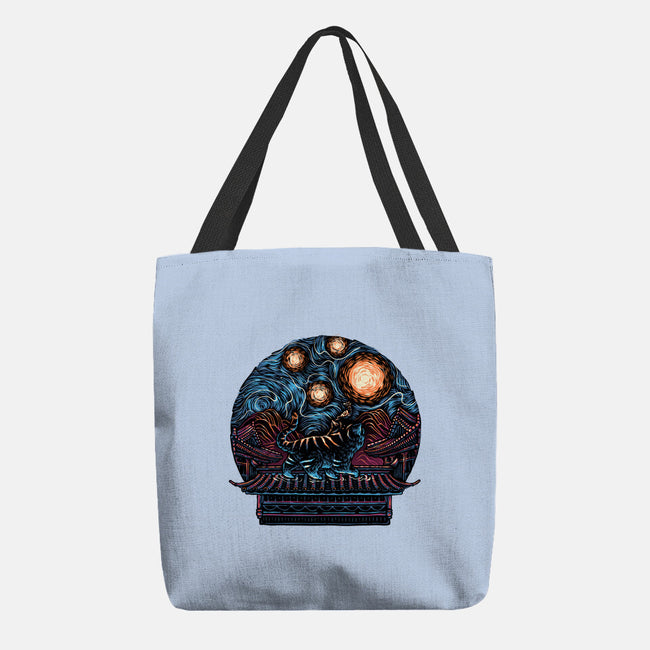Glow Of The Honmoon-None-Basic Tote-Bag-glitchygorilla