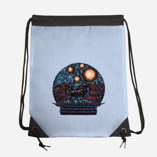 Glow Of The Honmoon-None-Drawstring-Bag-glitchygorilla