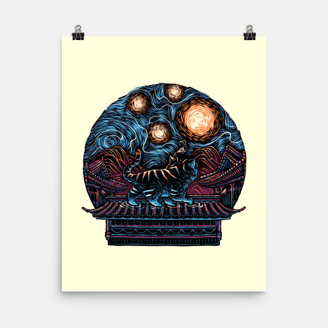 Glow Of The Honmoon-None-Matte-Poster-glitchygorilla