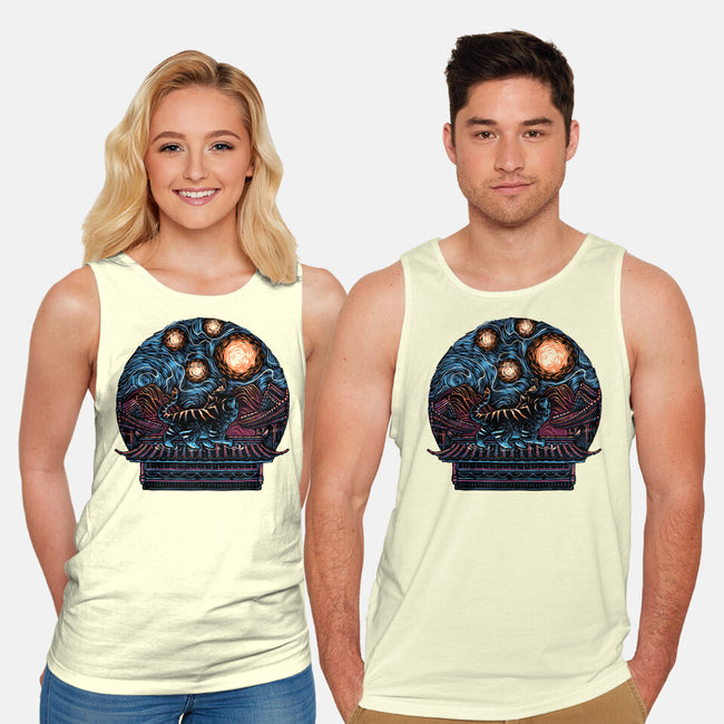 Glow Of The Honmoon-Unisex-Basic-Tank-glitchygorilla