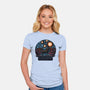 Glow Of The Honmoon-Womens-Fitted-Tee-glitchygorilla