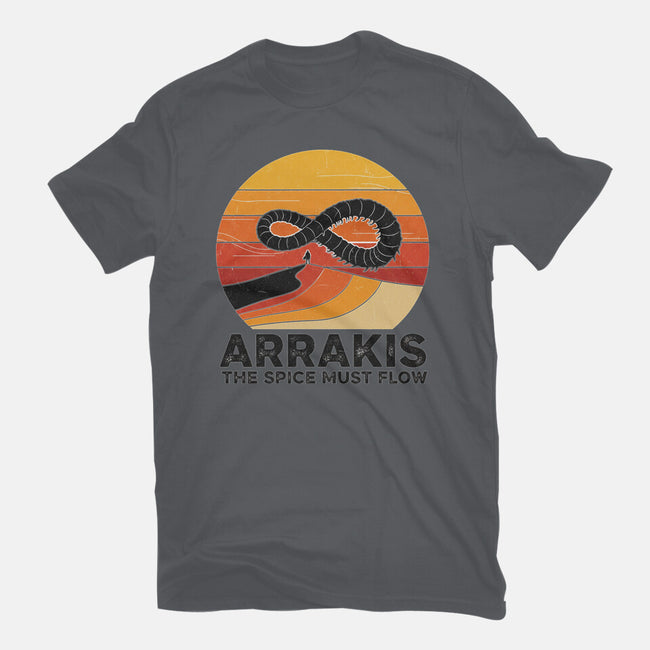The Spice Sands Of Arrakis-Womens-Fitted-Tee-LILIVIA