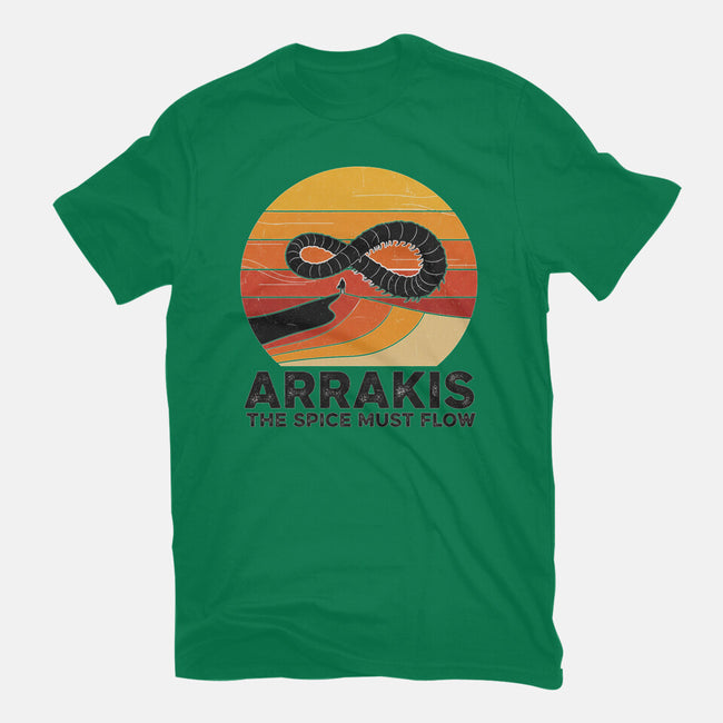 The Spice Sands Of Arrakis-Womens-Fitted-Tee-LILIVIA