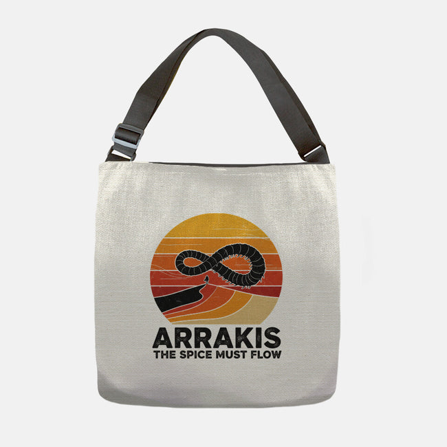 The Spice Sands Of Arrakis-None-Adjustable Tote-Bag-LILIVIA