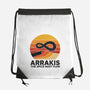 The Spice Sands Of Arrakis-None-Drawstring-Bag-LILIVIA