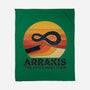 The Spice Sands Of Arrakis-None-Fleece-Blanket-LILIVIA