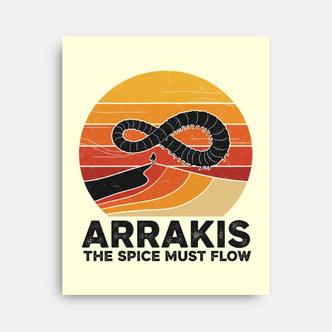 The Spice Sands Of Arrakis-None-Stretched-Canvas-LILIVIA