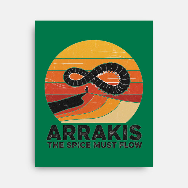 The Spice Sands Of Arrakis-None-Stretched-Canvas-LILIVIA