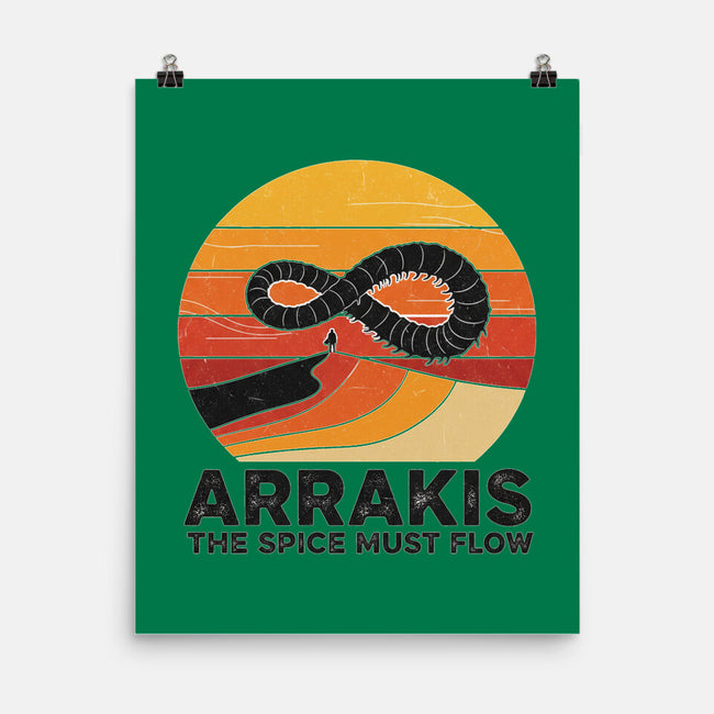 The Spice Sands Of Arrakis-None-Matte-Poster-LILIVIA