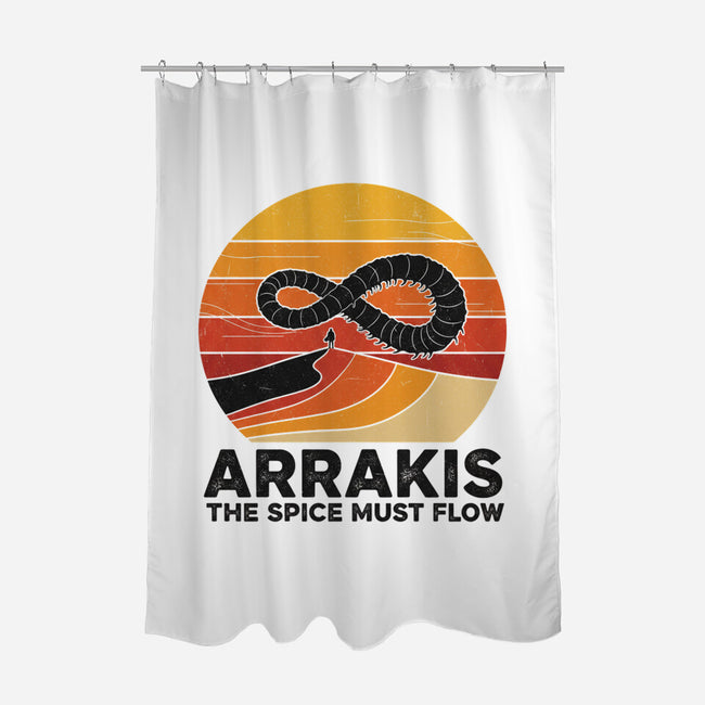 The Spice Sands Of Arrakis-None-Polyester-Shower Curtain-LILIVIA