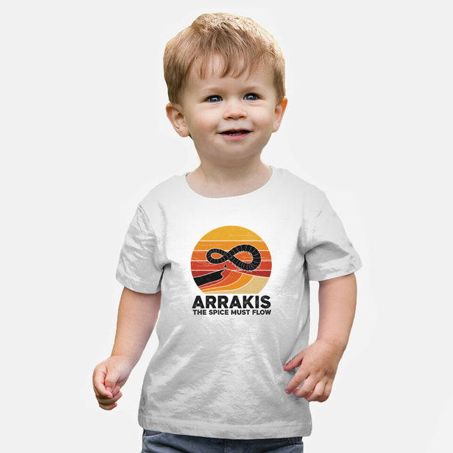 The Spice Sands Of Arrakis-Baby-Basic-Tee-LILIVIA